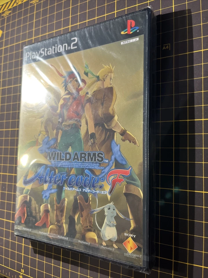 Wild ARMS Alter code: F PlayStation 2 PS2 Japanese 🇯🇵 Brand New Factory Sealed - Image 4 of 4