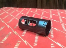 1 x Vintage Ediswan B7G Valve Tube Slotted Vented Screening Can - Unused NOS