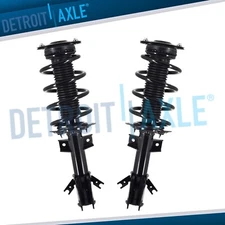 Pair Front Quick Struts w/ Coil Springs Assembly for Ford Edge Lincoln Nautilus