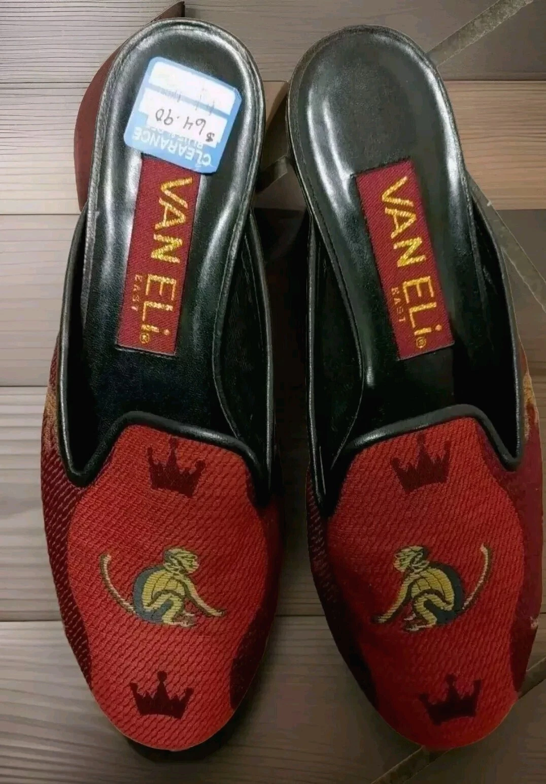 VANS Scarpe Van eli Monkey Leaf Jungle slip on rosso 6 5