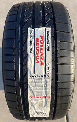 Set of TWO BRAND NEW 245/35R20 Bridgestone Potenza RE050A Tires