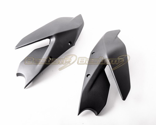2022 - 2024 Ducati Streetfighter V2 Carbon Fiber Tank Side Panel Fairing Matte - Picture 2 of 5