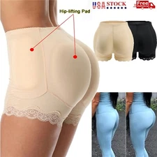 Women Seamless Butt Lifter Hip&Butt Enhancer Pads Underwear Fake Ass Body Shaper