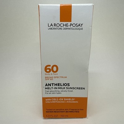 La Roche-Posay Anthelios Melt-In Milk Sunscreen SPF 60 5.0 fl.oz. EXP 04/28