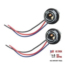 1157 LED Bulb Socket Plug, 2057 2357 7528 Brake Light Turn Signal Light 2PCS