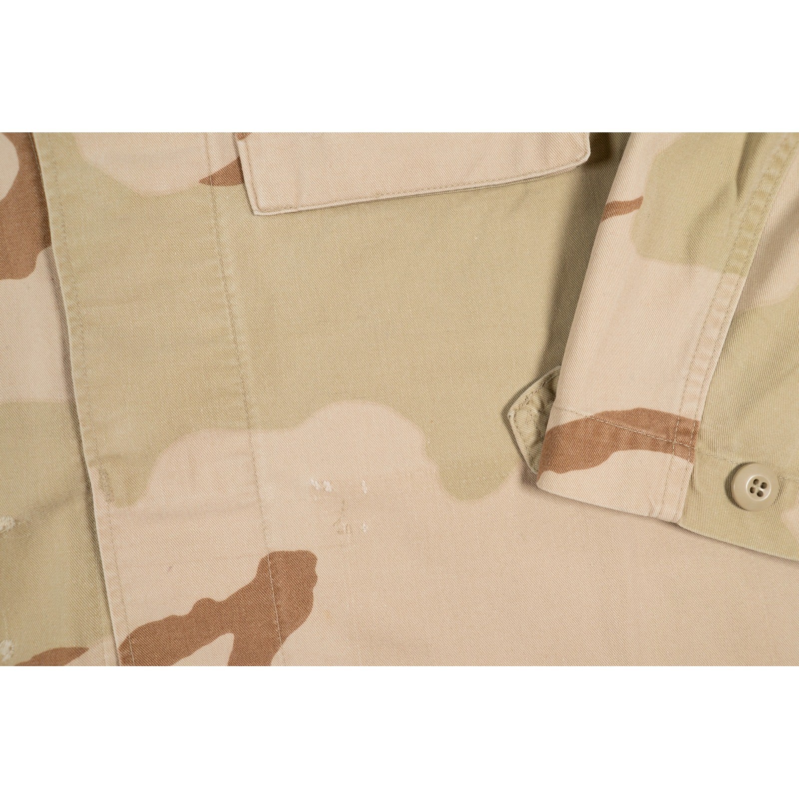 American Apparel Mens Desert Camo Combat Coat 3 Color Jacket Medium Regular image 4