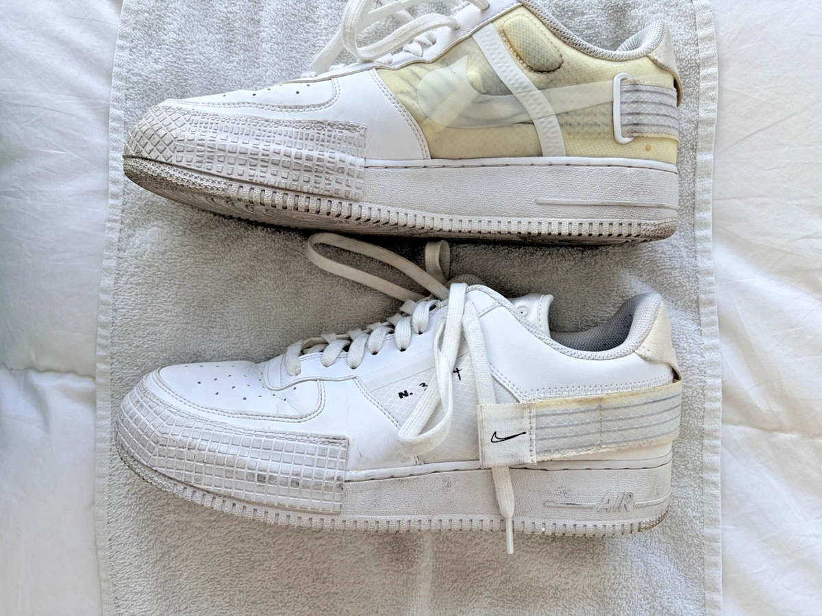 Nike Air Force 1 Type 2 Triple White | eBay