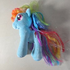 My Little Pony   Sparkle Rainbow Dash   TY Plush   Blue   7.5" Stuffed Animal