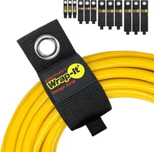 Heavy Duty Wrap It Storage Straps Assorted 12 Pack Hook and Loop Hanging