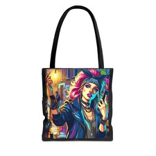Stylish All-Over Print Tote Bag for Everyday Use, Eco-Friendly Shopping