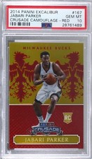 2014-15 Panini Excalibur Crusade Red 73/99 Jabari Parker #167 PSA 10 GEM MT 0a6