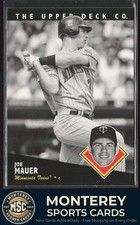 Joe Mauer 2008 Upper Deck Timeline #163 Minnesota Twins