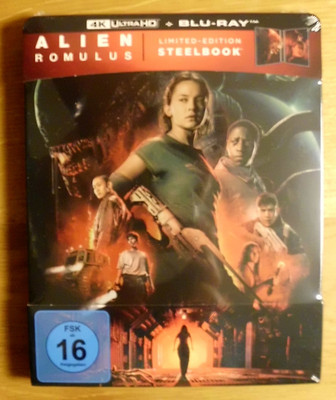 Alien: Romulus 4K (Limited Steelbook Edition) (4K UHD + Blu-ray)