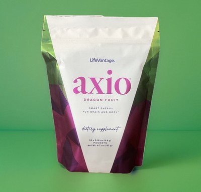 LifeVantage Axio Dragon Fruit Flavor Dietary Supplement 30 PACK Brand New Sealed