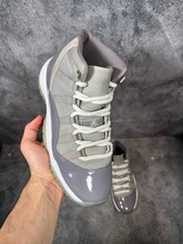 Size 7Y  Jordan 11 Cool Grey No Box  Pre-Owned