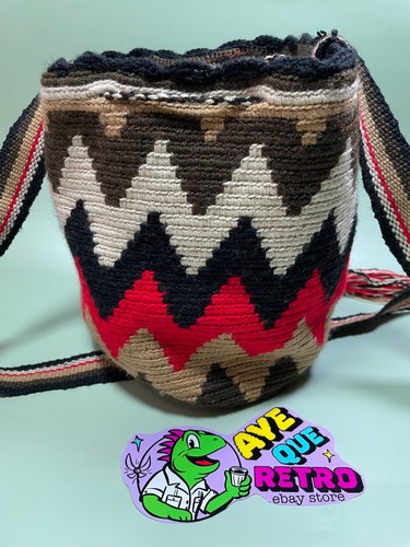 Authentic Handmade Colombia Mochilla Bag - Picture 5 of 10