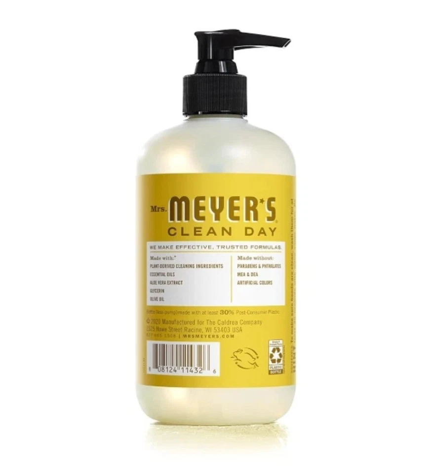 Jabón de manos Mrs. Meyer's Clean Day con aroma a margarita edición limitada 16 fl oz (tamaño difícil de encontrar) Foto 2 de 4