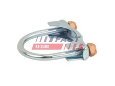 FAST Klemmstücksatz Abgasanlage FT84613 Bügelschelle 64mm M10 für FORD MONDEO 4