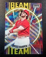BRYCE HARPER 2022 Topps Stadium Club Chrome BEAM TEMA Wave Refractor PHILLIES