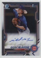 2021 Bowman Chrome Prospects Auto Michael McAvene #CPA-MM Auto v9t