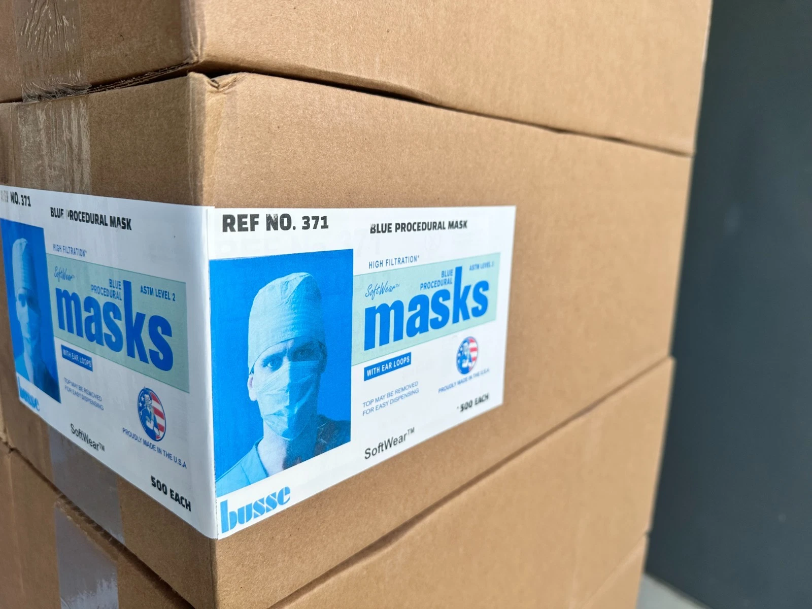 500 Face Mask Mouth Cover Surgical Dental Disposable Procedural ASTM LEVEL 2
Opens in a new window o