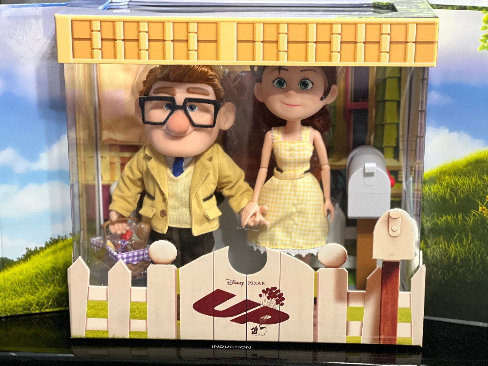 DISNEY PIXAR UP ELLIE AND CARL 15th ANNIVERSARY LIMITED EDITION DOLL SET NEW NIB