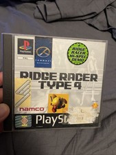 RIDGE RACER TYPE 4 + DEMO - Playstation 1 PS1 - CiB - Händler - NW - Sammlerzus. EUR 49,90