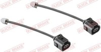 Hinterachse Quick Brake Ws 0310 A Warnkontakt, Bremsbelagverschleiß FüR Porsche,