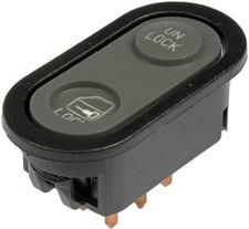 Power Door Lock Switch - Front Left and Right, 1 Button Compatible with Select M