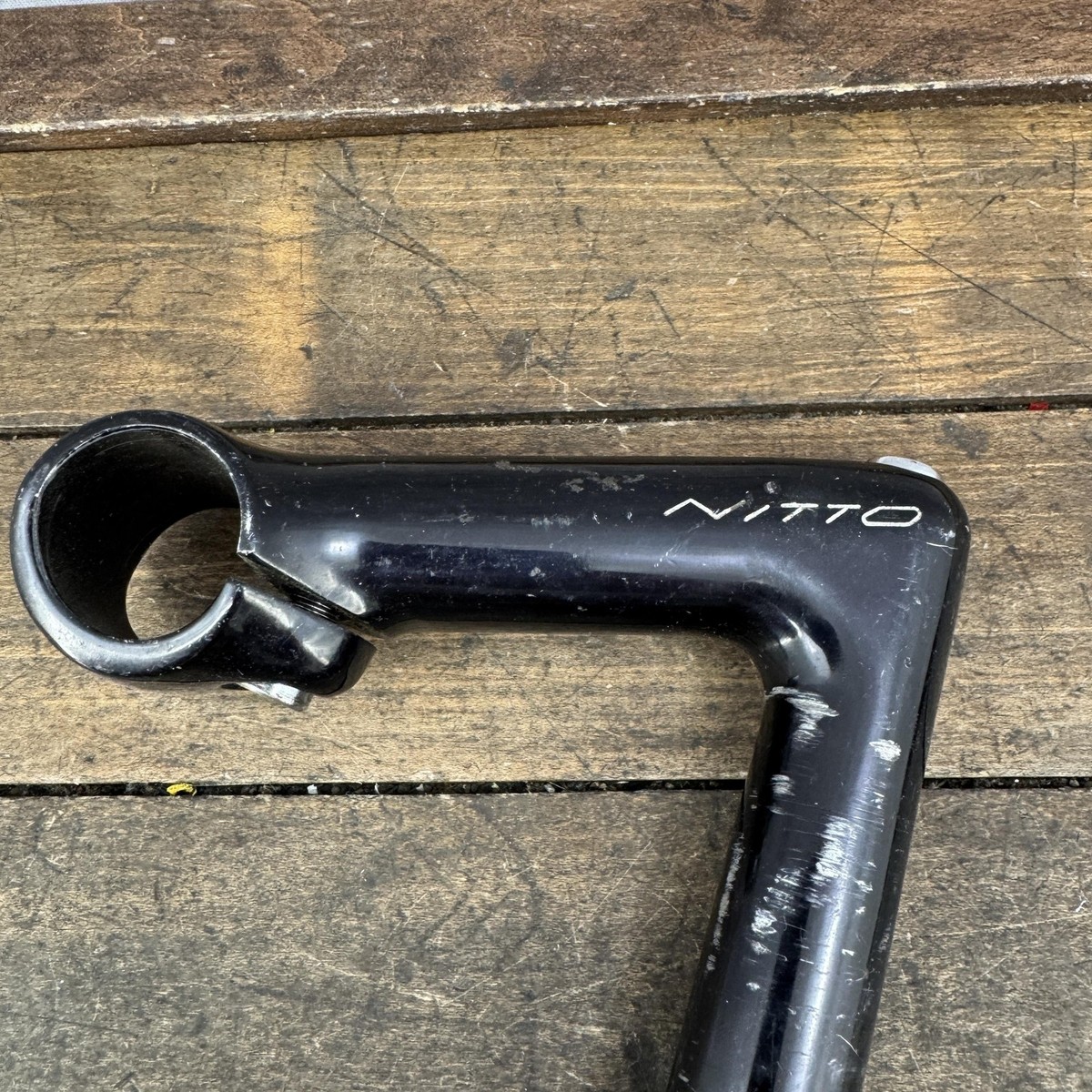 Vintage Nitto Triathlon Quill Stem 26.0 Clamp 22.2 Forger Black