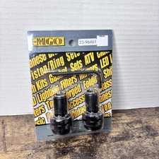 Emgo 23-96461 Black Anodized Aluminum Anti-Vibration Bar End