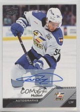 2022-23 Upper Deck AHL Auto Charles Hudon #55 Auto 1eo7