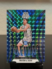 2024-25 Panini Mosaic - Elevate Tristan da Silva #19 Green Mosaic Prizm (RC)