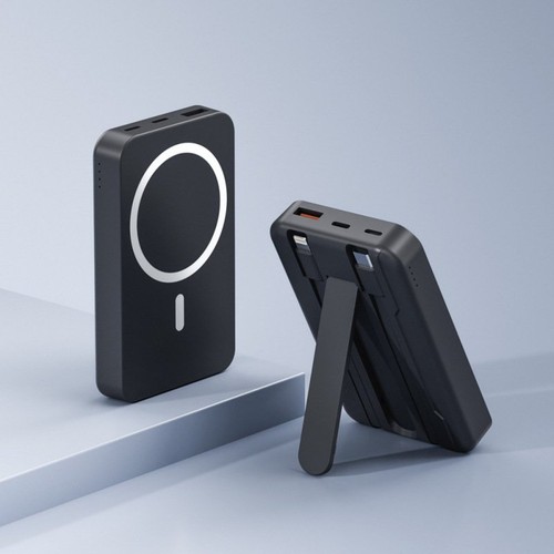 Magnetische Power Bank Handyakkus 10000mAh Tragbares Ladegerät Schnellladen - Bild 7 von 13