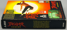 Dragon Bruce Lee Story Atari Jaguar CIB Complete W/ Manual + Insert Authentic