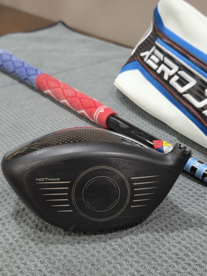 Driver Cobra Aerojet Ls 7.5 con Hzrdus Smoke Blue RDX 6.5 ¡Tra Rígido Largo Drive! Foto 4 de 4