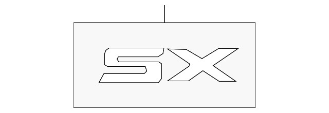 Placa de identificación para Kia Sedona 2015-2021 (N/P 86316-A9000)