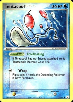 Pokémon Tentacool Hidden Legends #77  AA-004