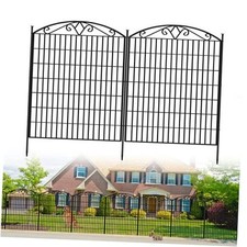 15 Panels No Dig Dog Fence Outdoor for Yard, 33in H x 33 in H X 32.5 ft L 
