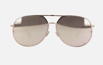 Dior Sonnenbrille Damen Aviator Roségold Rechnung Pilotensonnenbrille Diorbydior