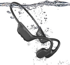 New Bone Conduction Headphones IPX8 Waterproof Swimming Headphones, Open Ear wit