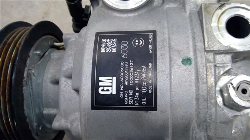 Compresor de aire acondicionado Buick Encore GX 2021-2023 OEM 60006030 Foto 3 de 4