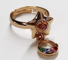 Starry Sky Music Box Ring Pink Gold No 9 Sailor Moon Store Limited Edition