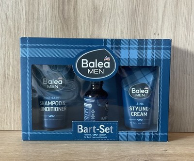(111,07 /L) Balea Men Geschenkset Pflegeset Bart-Set 3-Teilig 225ml