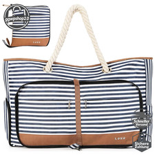 Strandtasche Damen Groß mit Reißverschluss ...