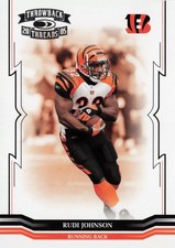 2005 Donruss Throwback Threads Football #32 Rudi Johnson