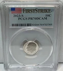 2023-S Roosevelt  Proof Dime **PCGS PR70 DCAM**