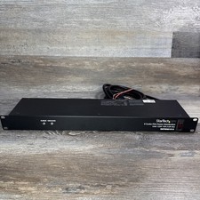 StarTech 8 Outlet Power Distribution Unit / PDU - 1U Rack Mount - RKPW081915