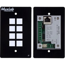 MuxLab 8-Button IP PoE Control Panel NIB 