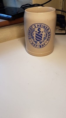 Alter Steinkrug 0,5l Schmidt's Heiner-Bräu/Hof